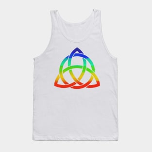 Triquetra Colors 7 chakra Tank Top